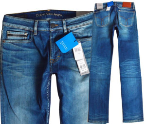 Spodnie Calvin Klein jeans straight