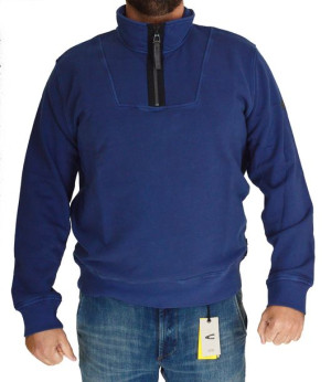 Camel Active bluza na zamek bawełna navy