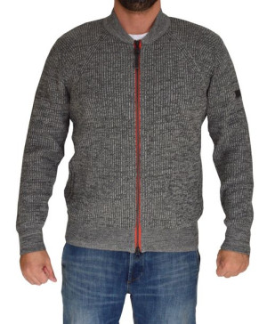 Camel Active  sweter rozpinany na zamek bawełna