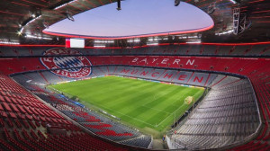 Fototapeta piłka nożna Bayern Monachium - 2 x 1,5 m - lateksowa