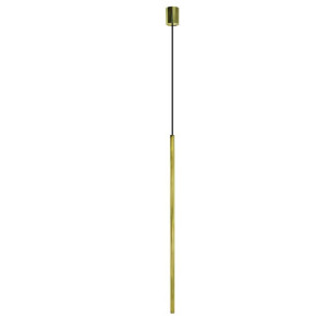 Paris Gold 650 - Lampa Wisząca Złota Typ Tuba
