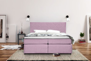 Stylowe łóżko tapicerowane  NIGHTY PLUS 160x200 od PRODUCENTA