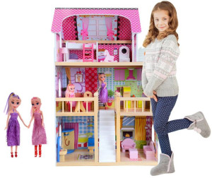 Drewniany domek dla lalek W06A163D