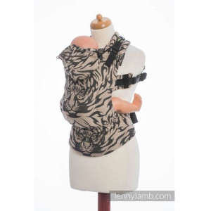 Nosidło ergonomiczne TYGRYS CZARNY Z BEŻEM Toddler LennyLamb