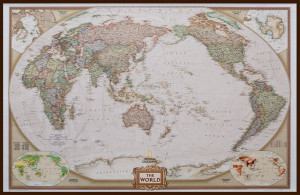 Swiat Executive Pacific Centered Mapa Do Wpinania
