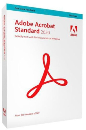 Adobe Acrobat 2020 Standard Box Pl-en 32-64-bit Fvat23% Cena-50%
