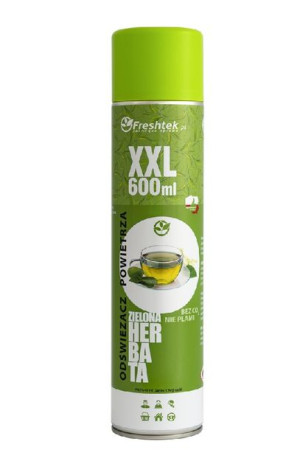 FRESHTEK Odświeżacz XXL ZIELONA HERBATA 600ml