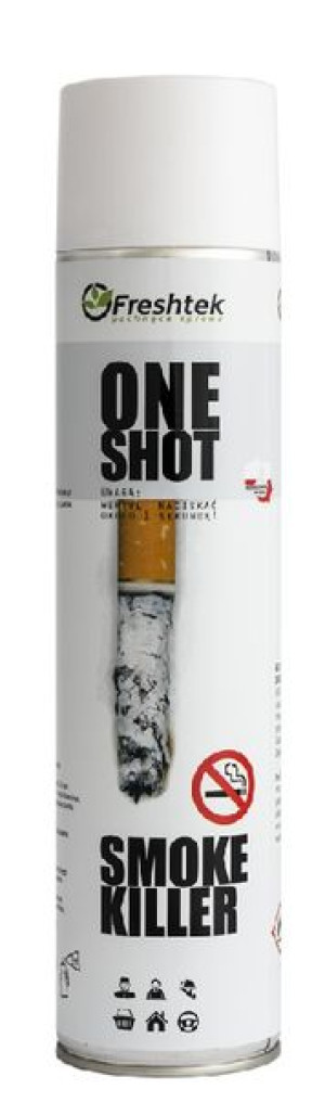 FRESHTEK One Shot Neutralizator dymu papierosowego SMOKE KILLER 600ml