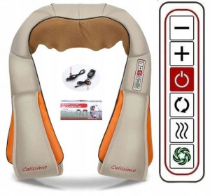 Masażer Shiatsu Szyi Karku Pleców Ciała Grzejący