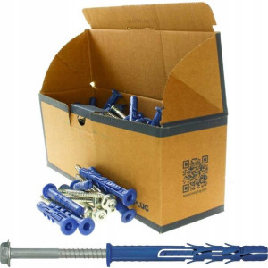 Rawlplug Kołki Z Wkrętami R-ff1-n-k 10x80 50szt.