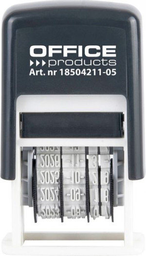 Datownik Office Products Iso Czarny