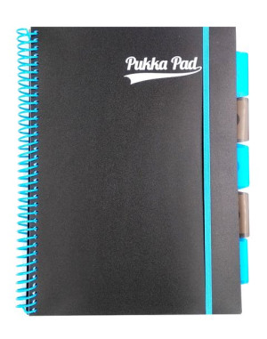 Kołonotatnik Pukka Pad Niebieski Neon 200K/80G A4