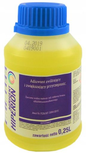 Agrigent Hiperion Adiuwant - Wzmacnia Działanie Środków 0,25l