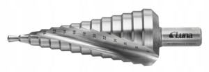 Wiertło stożkowe, stopniowe Luna 4-30 mm 270820202
