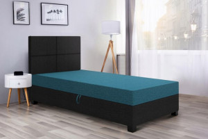 Łóżko pojedyncze, tapczan jednoosobowy 120cm Nina