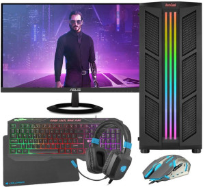 Zestaw Pc Prime 10400f/1650/p8/m512/11238/3 Windows 10 Pro Mak Pl + Monitor