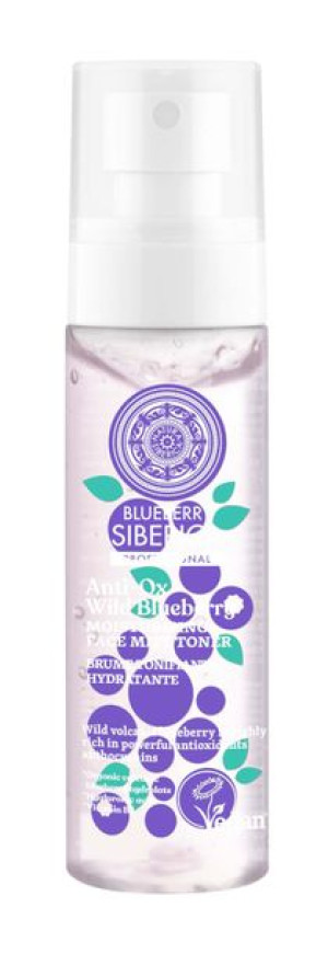 WILD BLUEBERRY Nawilżający tonik-mgiełka do twarzy