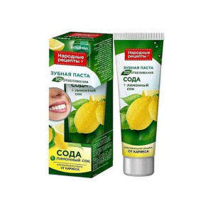 Pasta do zębów 3D Soda i sok cytrynowy 75ml FITO 1418