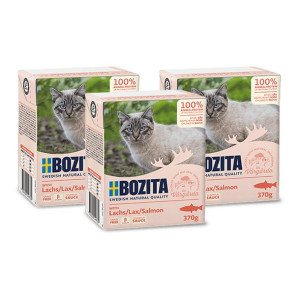 BOZITA Cat Łosoś W Sosie 3x370g