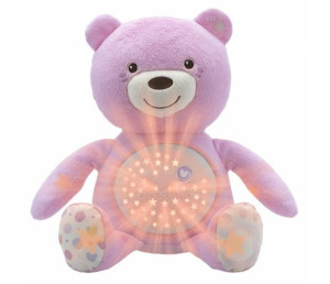 Chicco 60351 Miś z projektorem różowy