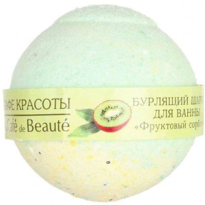 Musująca kula do kąpieli Owocowy sorbet 120g KAFE KRASOTY 6171