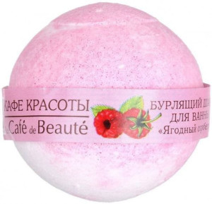 Musująca kula do kąpieli Malinowy sorbet, 120g 6164