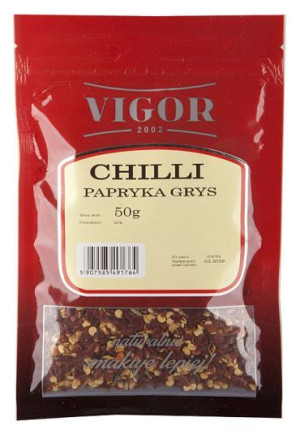 Chilli papryka grys 50g VIGOR 1764 B