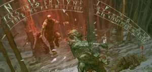 God of War, fototapeta, 200x95
