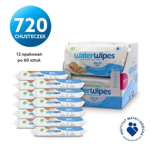 WaterWipes Chusteczki nawilżane dla dzieci 720 szt.