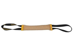 Dingo Zabawka dla psa - Szarpak z juty z dwoma uchwytami 28/6cm