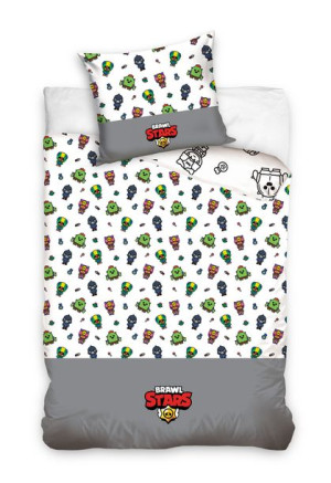 Pościel bawełniana 140x200 Gamer Brawl Stars