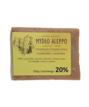 Tradycyjne Syryjskie Mydlo Aleppo 20% 190g