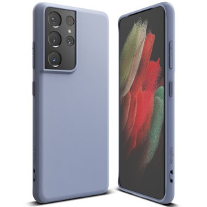 Etui Ringke Air S Ultracienkie Żelowe do Samsung Galaxy S21 Ultra 5G Fiolet