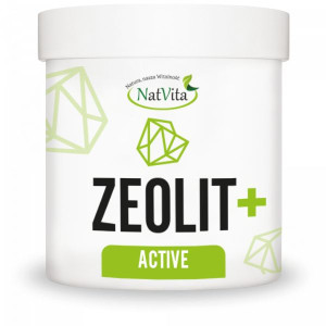 Zeolit active klinoptylolit 96,5% proszek 150g NatVita