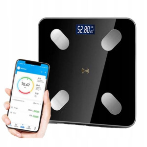 Inteligentna Waga Łazienkowa BLUETOOTH Analityczna