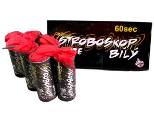 Biały stroboskop S60S - 6 sztuk