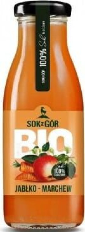 Sok jabłko-marchew BIO 250 ml - SOK Z GÓR
