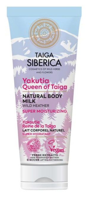 TAIGA Nawilżające mleczko do ciała NATURA SIBERICA