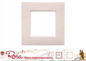 ROSA Ramka pojedyncza kolor Ecru