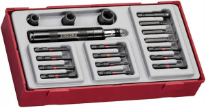 Zestaw wkrętaka udarowego Teng Tools TTID19 19-ele