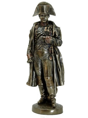 Napoleon Bonaparte cesarz Francuzów w klasycznej pozie grawer opcja