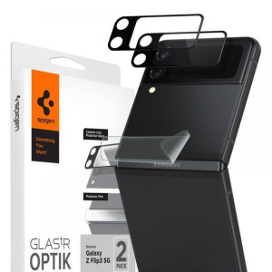 Spigen Optik.tr Camera Lens & Hinge Film Galaxy Z Flip 3 Black