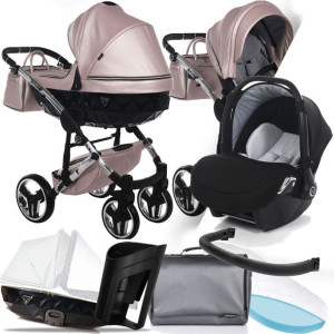 Wózek Junama 3w1 Fluo V2 06 I Nosidełko 0-13 Kg