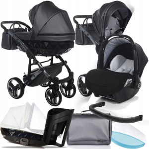 Wózek Junama 3w1 Fluo V2 05 I Nosidełko 0-13 Kg