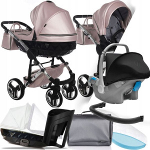 Wózek Junama 3w1 Fluo V2 06 I Fotel Kite+ Avionaut