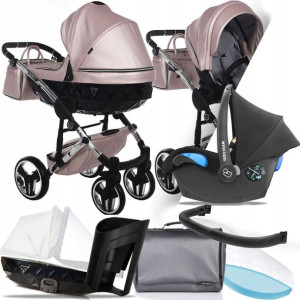 Wózek Junama 3w1 Fluo V2 06 I Fotel Maxi-cosi Citi