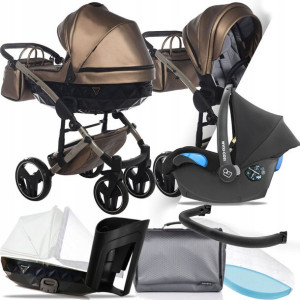 Wózek Junama 3w1 Fluo V2 03 I Fotel Maxi-cosi Citi