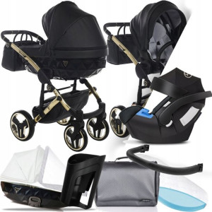 Wózek Junama 3w1 Fluo V2 04 I + Fotelik Cybex Aton