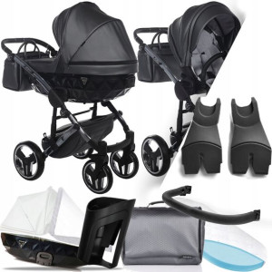 Wózek Junama 2w1 Fluo V2 05 I + Adaptery Cybex Mc