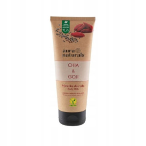 AURA NATURALS Mleczko do ciała Chia i Jagody Goji